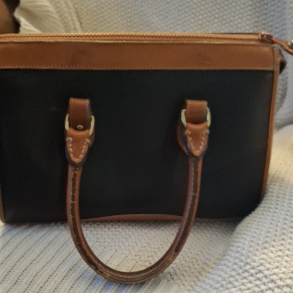Dooney & Bourke Brown Leather Handbag - Picture 6 of 16